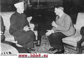 1941 год: муфтий Амин Аль Хусейни и Адольф Гитлер - сговор против евреев