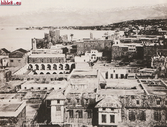 Ливан в 1895 году: такое впечатление, что день Господень уже прошёлся по Ливану: в Христианском мире уже давно технический прорыв, на Ближнем Востоке всё еще мерзость запустения как практически везде, где поселились мусульмане. От знаменитых в Библейские времена Ливанских кедрах ничего не осталось (Фото Феликс Бонфилс)